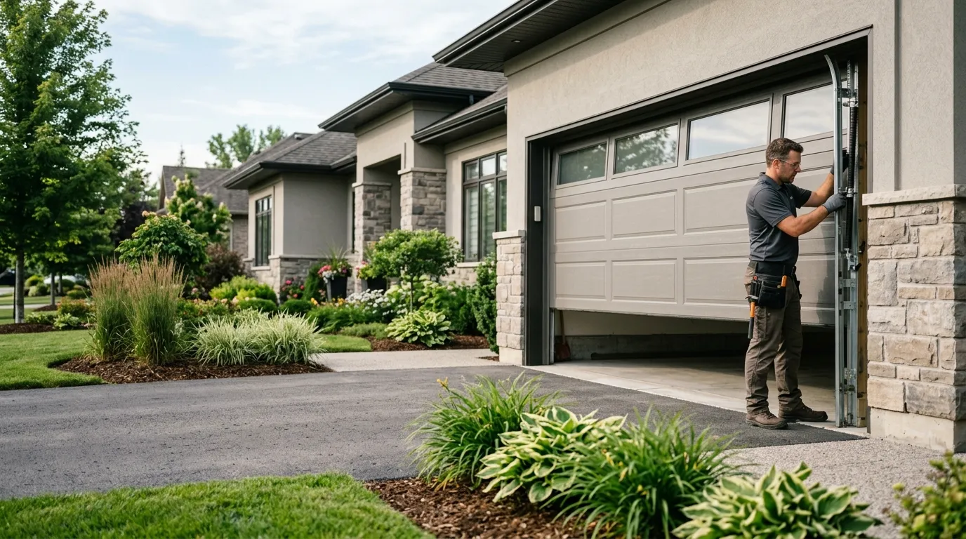 Garage door installation in Glenview, IL